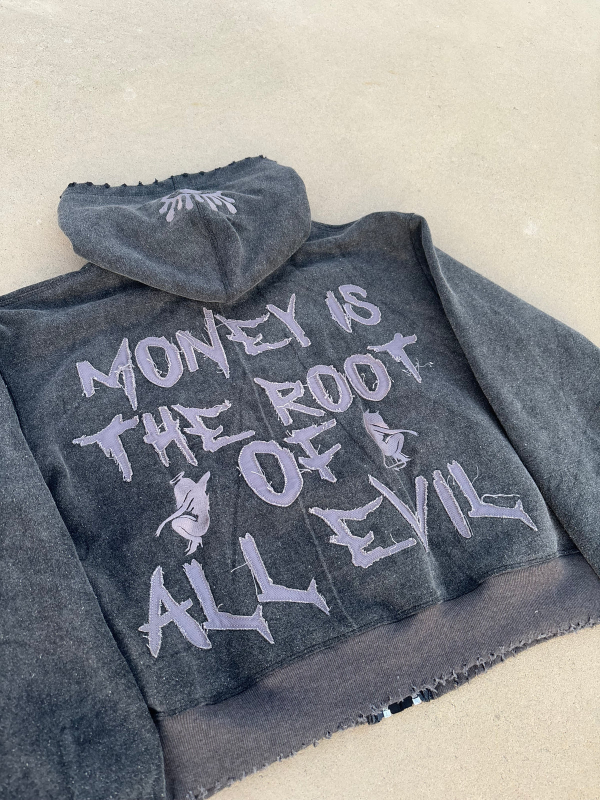 “Charcoal” Prophit Zip-Up Jacket