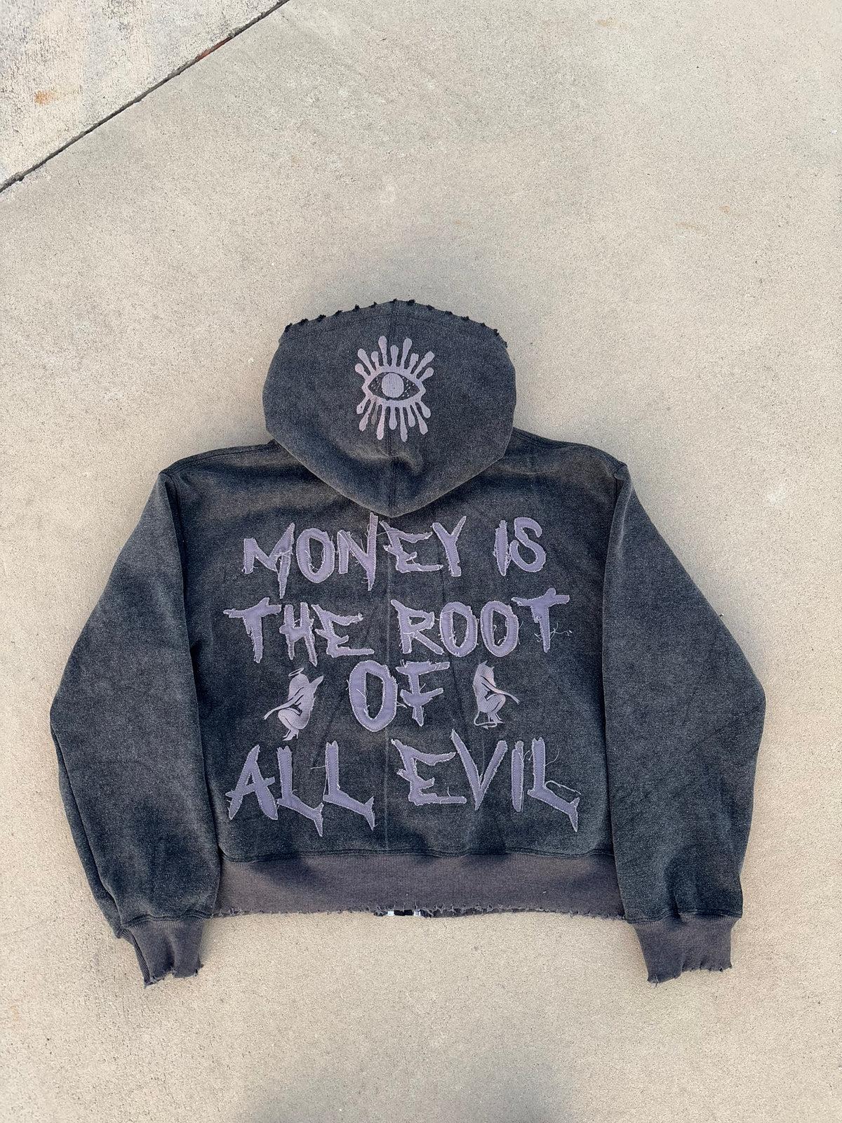 “Charcoal” Prophit Zip-Up Jacket